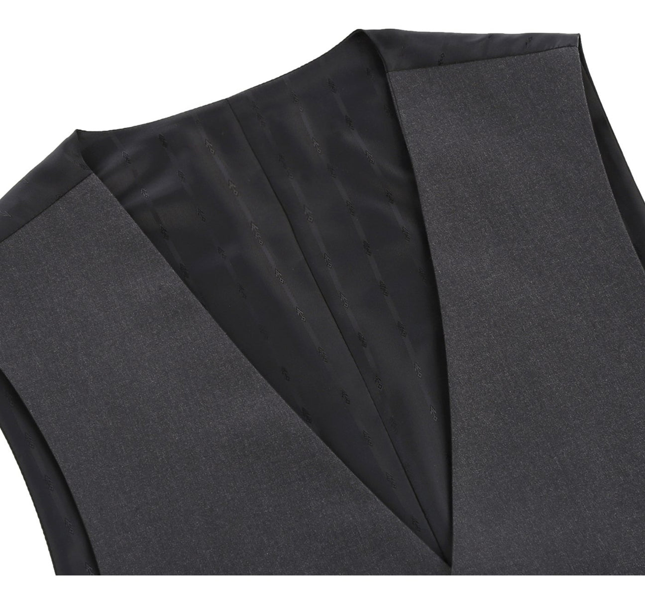 Renoir 202-1 Classic Fit Suit Separate Vest - Charcoal