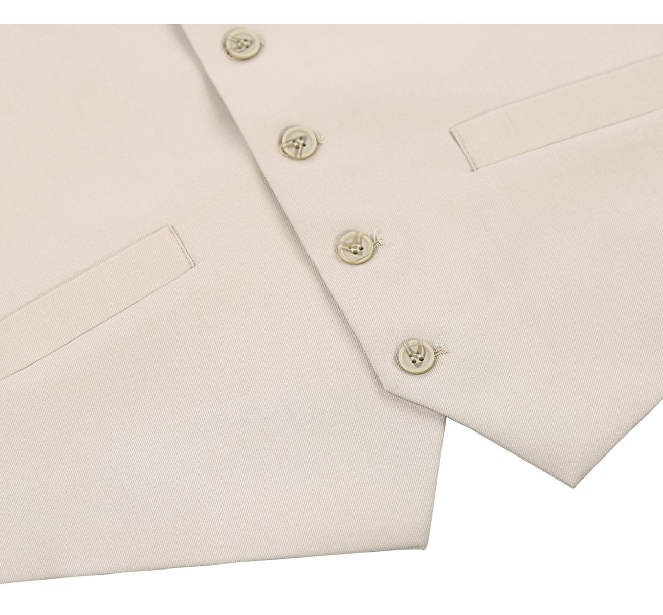 Renoir 201-3 Classic Fit Suit Separate Vest - Beige