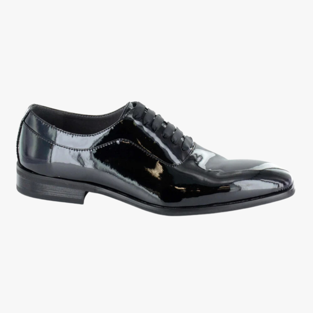 Men's A11908 Tuxedo Shoes - Black