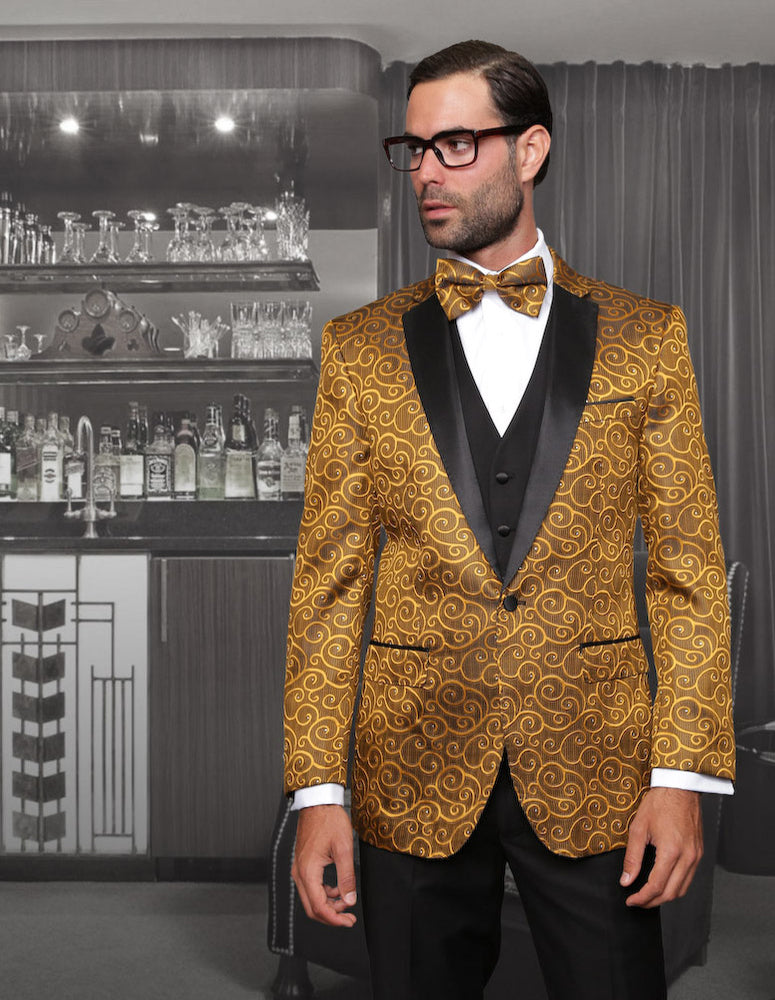 Statement | Bellagio 3-Piece Modern Fit Tuxedo Suit