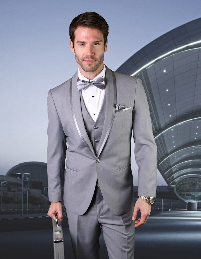 Statement | Caesar 3-Piece Modern Fit Tuxedo Suit