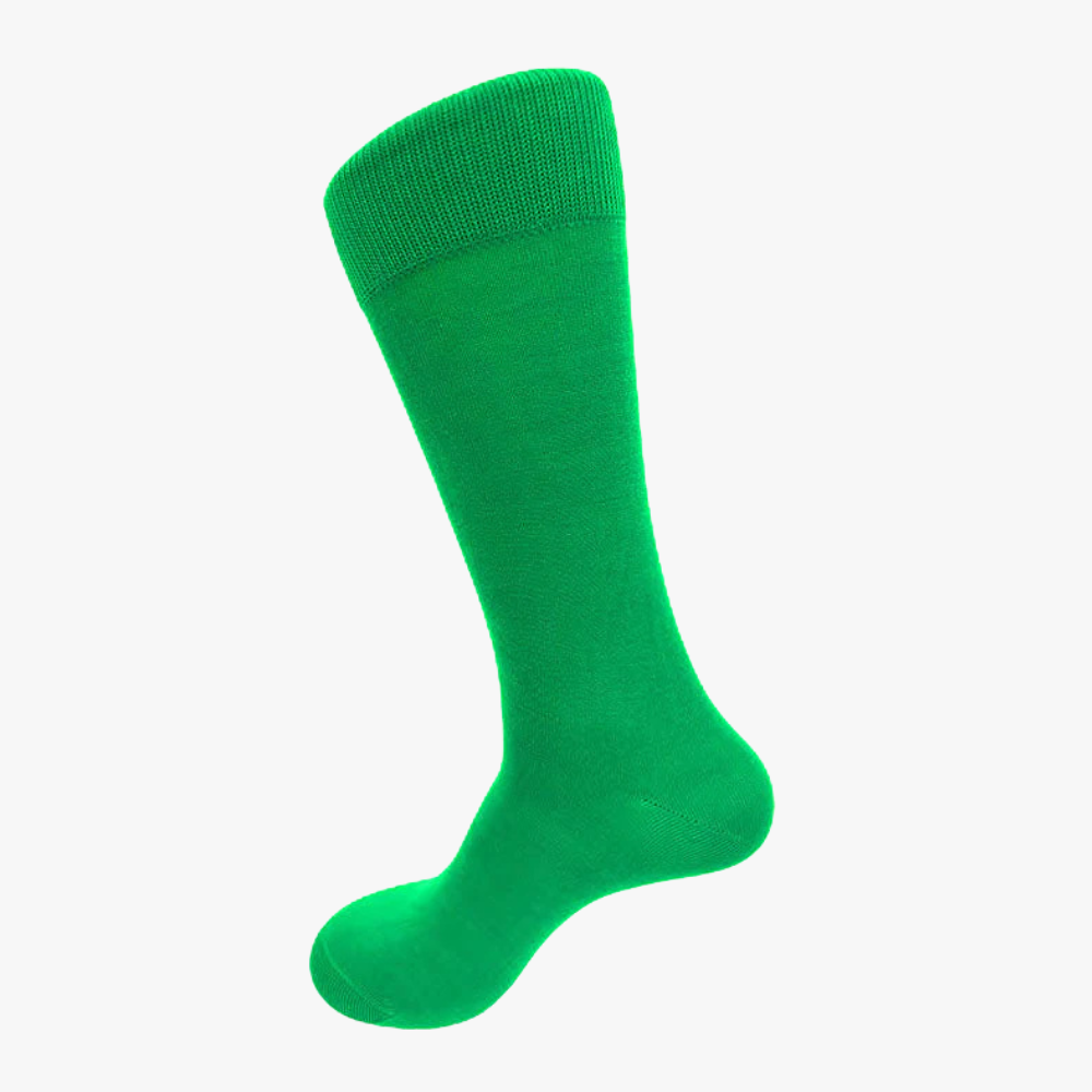 Vannucci Solid Italian Fabric Socks V1126
