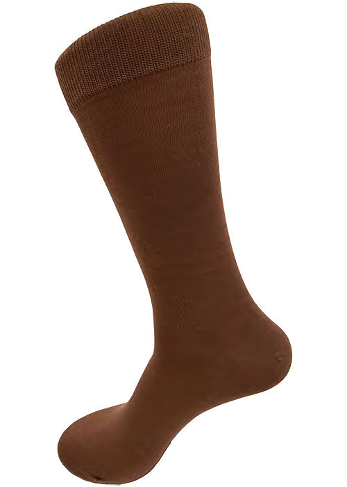 Vannucci Solid Italian Fabric Socks V1126