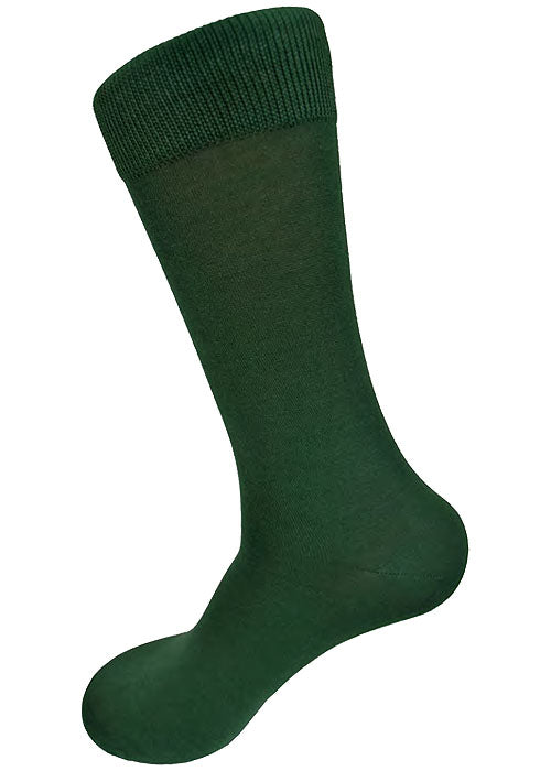 Vannucci Solid Italian Fabric Socks V1126