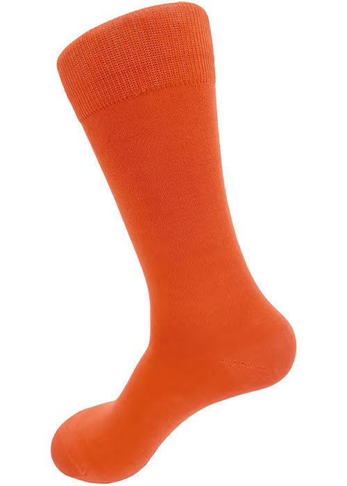 Vannucci Solid Italian Fabric Socks V1126