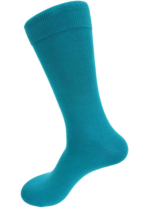 Vannucci Solid Italian Fabric Socks V1126