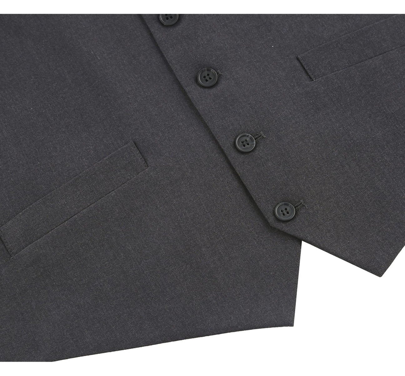 Renoir 202-1  Classic Fit Suit Separate Vest - Charcoal