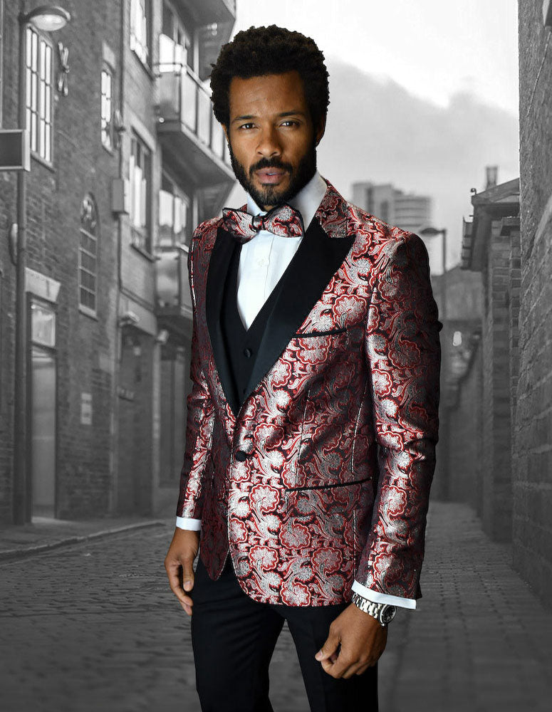 Statement | Bellagio 3-Piece Slim Fit Tuxedo Suit
